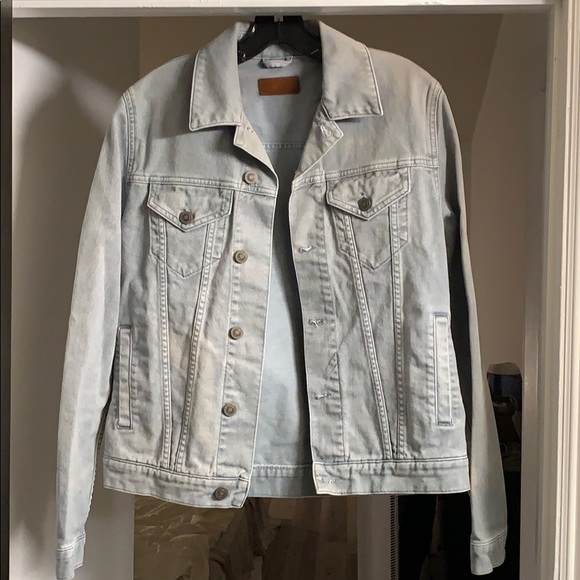 asos grey denim jacket